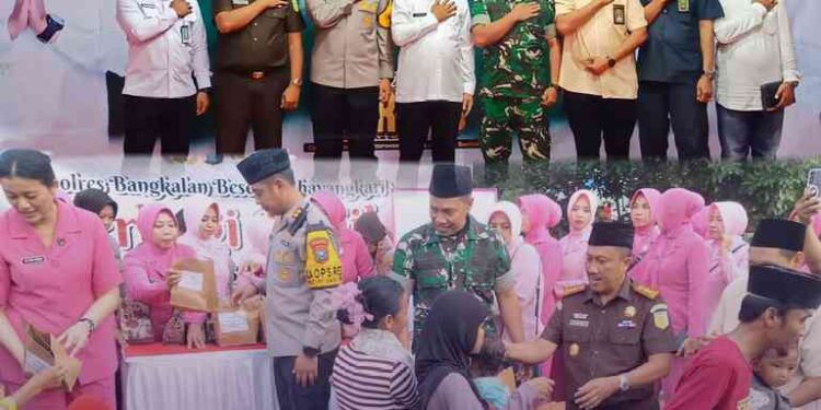 BUKA BERSAMA KAPOLRES BANGKALAN DENGAN FORKOPIMDA, TOKOH AGAMA, TOKOH MASYARAKAT, MEDIA DAN MAHASISWA