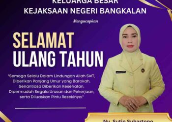 SELAMAT ULANG TAHUN KETUA IAD DAERAH BANGKALAN NY. SUTIN SUHARTONO