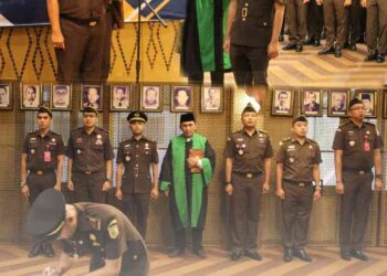PELANTIKAN DAN PENGAMBILAN SUMPAH KEPALA SUB BAGIAN PEMBINAAN KEJAKSAAN NEGERI BANGKALAN