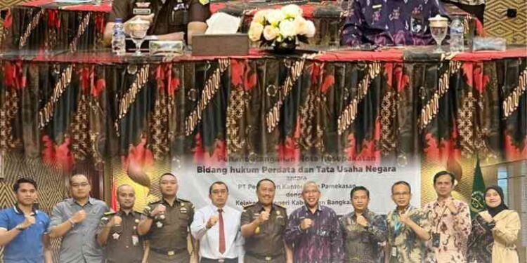 PENANDATANGANAN NOTA KESEPAHAMAN ANTARA PT. PEGADAIAN KANTOR AREA PAMEKASAN DENGAN KEJAKSAAN NEGERI BANGKALAN