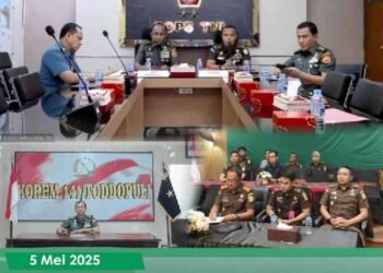 RAPAT KOORDINASI TENTANG DUKUNGAN PENGAMANAN OLEH TNI KEPADA KEJAKSAAN TINGGI DAN KEJAKSAAN NEGERI DI SELURUH WILAYAH INDONESIA