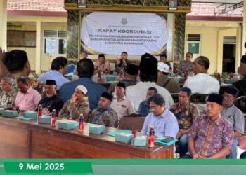 RAPAT TIM KOORDINASI PENGAWASAN ALIRAN KEPERCAYAAN DAN KEAGAMAAN DALAM MASYARAKAT (PAKEM) DI KABUPATEN BANGKALAN