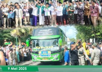 PEMBERANGKATAN JAMAAH HAJI KABUPATEN BANGKALAN TAHUN 1446 H/2025 M