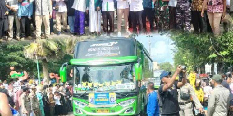 PEMBERANGKATAN JAMAAH HAJI KABUPATEN BANGKALAN TAHUN 1446 H/2025 M