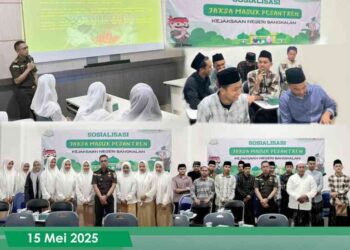 PENYULUHAN HUKUM JAKSA MASUK PESANTREN DENGAN TEMA “KESADARAN HUKUM BAGI GENERASI MUDA” DI PONDOK PESANTREN SYAICHONA MOH. CHOLIL BANGKALAN
