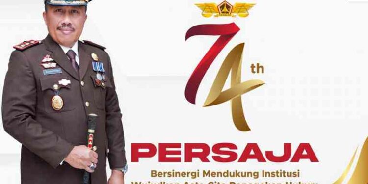 DIRGAHAYU PERSATUAN JAKSA SELURUH INDONESIA KE 74 TAHUN
