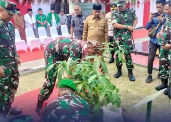KUNJUNGAN KERJA PANGDAM V/BRAWIJAYA DI KODIM 0829/BANGKALAN