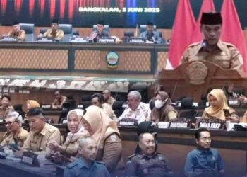 RAPAT PARIPURNA DPRD KABUPATEN BANGKALAN