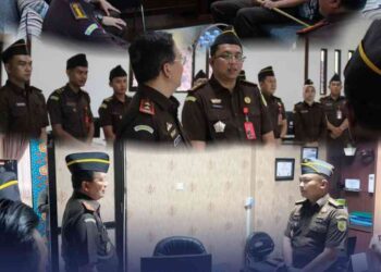 KUNJUNGAN KERJA KEPALA KEJAKSAAN TINGGI JAWA TIMUR BESERTA JAJARAN DI KANTOR KEJAKSAAN NEGERI BANGKALAN