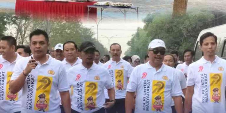 OLAHRAGA BERSAMA DALAM RANGKA HARI BHAYANGKARA KE 79 TAHUN 2025