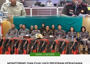 MONITORING DAN EVALUASI PROGRAM KERJASAMA BEASISWA BADAN DIKLAT KEJAKSAAN RI TAHUN 2024/2025