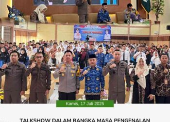 TALKSHOW DALAM RANGKA MASA PENGENALAN LINGKUNGAN SATUAN PENDIDIKAN (MPLS) TAHUN 2025 DENGAN TEMA “MEMBANGUN SEMANGAT DAN KARAKTER SISWA MENUJU GENERASI EMAS BANGKALAN”