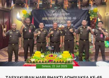 TASYAKURAN HARI BHAKTI ADHYAKSA KE 65 TAHUN 2025 DI KEJAKSAAN NEGERI BANGKALAN