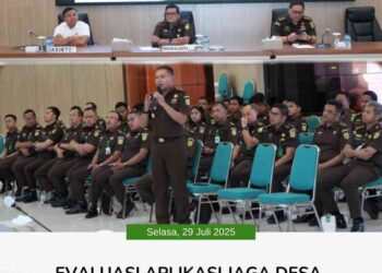 EVALUASI APLIKASI JAGA DESA OLEH ASISTEN INTELIJEN KEJAKSAAN JAWA TIMUR