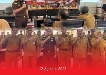 KAMPANYE ANTI KORUPSI OLEH KEJAKSAAN NEGERI BANGKALAN KEPADA KEPALA DAN BENDAHARA SMAN/SMKN/SLBN SE KABUPATEN BANGKALAN