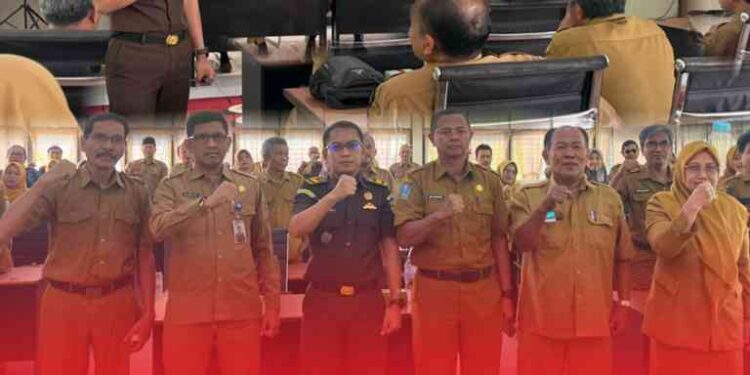 KAMPANYE ANTI KORUPSI OLEH KEJAKSAAN NEGERI BANGKALAN KEPADA KEPALA DAN BENDAHARA SMAN/SMKN/SLBN SE KABUPATEN BANGKALAN