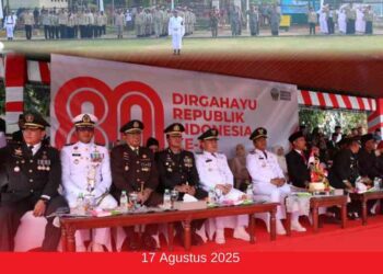 UPACARA KEBESARAN MEMPERINGATI HARI ULANG TAHUN (HUT) KEMERDEKAAN REPUBLIK INDONESIA KE-80 TAHUN 2025 DI KABUPATEN BANGKALAN