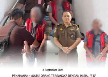PENAHANAN 1 (SATU) ORANG TERSANGKA “E.D” PADA PERKARA TIPIKOR DALAM PENYERTAAN MODAL BUMD / PD. SUMBER DAYA KABUPATEN BANGKALAN KEPADA UD. MABRUQ RMS TAHUN ANGGARAN 2019