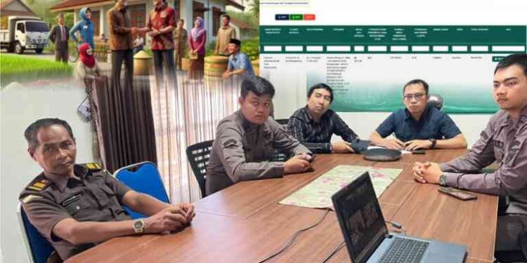 PENGARAHAN JAKSA AGUNG MUDA INTELIJEN DALAM RANGKA OPTIMALISASI ENTRI DATA PADA APLIKASI REAL TIME MONITORING VILLAGE MANAGEMENT FUNDING
