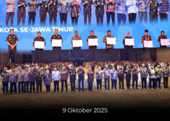 PENANDATANGANAN NOTA KESEPAMAHAN ANTARA KEJAKSAAN NEGERI SE-JAWA TIMUR DENGAN BUPATI SE-JAWA TIMUR