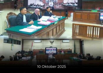 SIDANG KESEPULUH PERKARA DUGAAN TINDAK PIDANA KORUPSI PENGADAAN TANAH UNTUK KEPENTINGAN UMUM PEMBANGUNAN KAWASAN KAKI JEMBATAN SURAMADU SISI MADURA (REST AREA/PARKIR UMUM) DI DESA SUKOLILO BARAT, KECAMATAN LABANG, KABUPATEN BANGKALAN OLEH BADAN PENGEMBANGAN WILAYAH SURAMADU (BPWS) TAHUN 2015 S.D 2017 DENGAN AGENDA PEMBUKTIAN