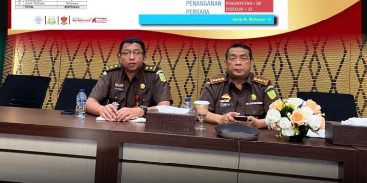 PENGARAHAN JAKSA AGUNG MUDA TINDAK PIDANA UMUM DALAM RANGKA EVALUASI PENANGANAN PERKARA KERUSUHAN DI SELURUH INDONESIA