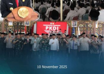 KEGIATAN PENGUKUHAN PENGURUS PERSAUDARAAN KEPALA DESA INDONESIA (PKDI) KABUPATEN BANGKALAN
