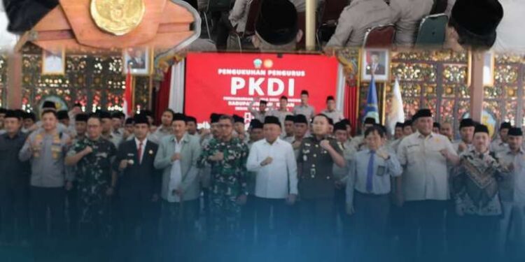 KEGIATAN PENGUKUHAN PENGURUS PERSAUDARAAN KEPALA DESA INDONESIA (PKDI) KABUPATEN BANGKALAN
