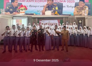 SOSIALISASI DALAM RANGKA MEMPERINGATI HARI ANTI KORUPSI SEDUNIA (HAKORDIA) TAHUN 2025 DENGAN TEMA “BERANTAS KORUPSI UNTUK KEMAKMURAN RAKYAT” OLEH KEJAKSAAN NEGERI BANGKALAN