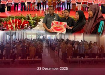 PENYERAHAN BANTUAN MODAL USAHA (BMU) BERUPA BARANG YANG BERSUMBER DARI DANA BAGI HASIL CUKAI HASIL TEMBAKAU TAHUN ANGGARAN 2025 DI KABUPATEN BANGKALAN