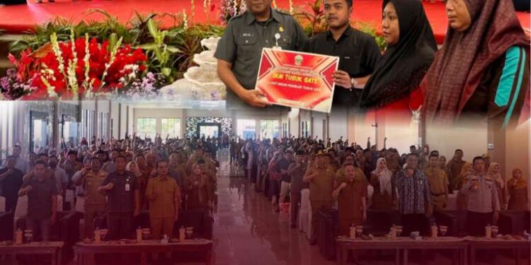 PENYERAHAN BANTUAN MODAL USAHA (BMU) BERUPA BARANG YANG BERSUMBER DARI DANA BAGI HASIL CUKAI HASIL TEMBAKAU TAHUN ANGGARAN 2025 DI KABUPATEN BANGKALAN