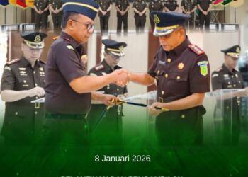 PELANTIKAN DAN PENGAMBILAN SUMPAH JABATAN PEJABAT ESELON III DI KEJAKSAAN TINGGI JAWA TIMUR