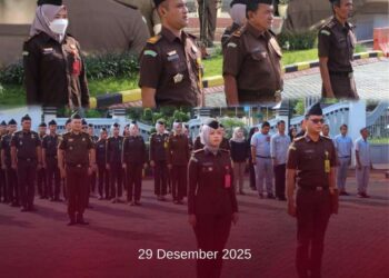 APEL PAGI RUTIN KEJAKSAAN NEGERI BANGKALAN TANGGAL 29 DESEMBER 2025