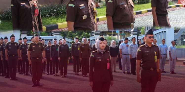 APEL PAGI RUTIN KEJAKSAAN NEGERI BANGKALAN TANGGAL 29 DESEMBER 2025