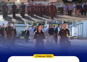APEL PAGI KEJAKSAAN NEGERI BANGKALAN TANGGAL 2 FEBRUARI 2026