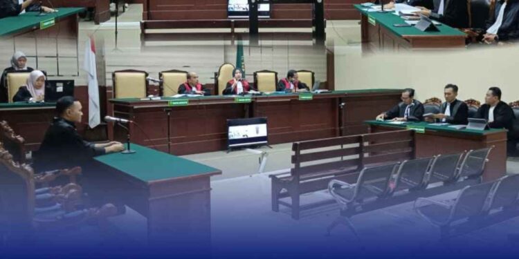 SIDANG KEDUA PERKARA TINDAK PIDANA KORUPSI DI BUMD PD. SUMBER DAYA KABUPATEN BANGKALAN DALAM PENYERTAAN MODAL KEPADA PT. TONDUK MAJENG MADURA TAHUN 2020 DAN TAHUN 2021 DENGAN AGENDA PEMBACAAN EKSEPSI