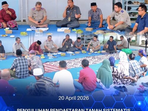 PENYULUHAN PENDAFTARAN TANAH SISTEMATIS LENGKAP (PTSL) TAHUN 2026 DI DESA KOMPOL, KECAMATAN GEGER
