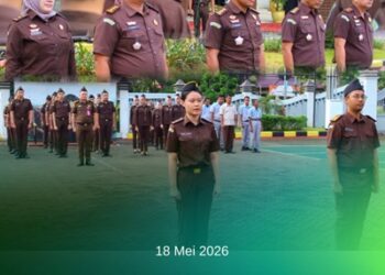APEL PAGI RUTIN KEJAKSAAN NEGERI BANGKALAN HARI SENIN, TANGGAL 18 MEI 2026