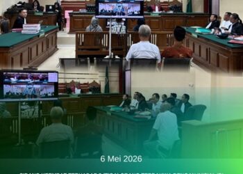 SIDANG KEEMPAT TERHADAP 3 ORANG TERDAKWA PADA PERKARA DUGAAN TINDAK PIDANA KORUPSI DALAM PENYERTAAN MODAL BUMD / PD. SUMBER DAYA KABUPATEN BANGKALAN KEPADA UD. MABRUQ RMS TAHUN ANGGARAN 2019 DENGAN AGENDA SIDANG PEMERIKSAAN SAKSI