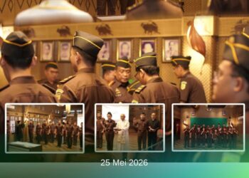 PELANTIKAN DAN PENGAMBILAN SUMPAH 15 (LIMA BELAS) PEGAWAI NEGERI SIPIL PADA KEJAKSAAN NEGERI BANGKALAN TAHUN 2026