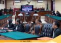 SIDANG KESEMBILAN PERKARA DUGAAN TIPIKOR DALAM PENYERTAAN MODAL BUMD / PD. SUMBER DAYA KABUPATEN BANGKALAN KEPADA UD. MABRUQ RMS TA. 2019 DENGAN AGENDA SIDANG PEMERIKSAAN AHLI A DE CHARGE