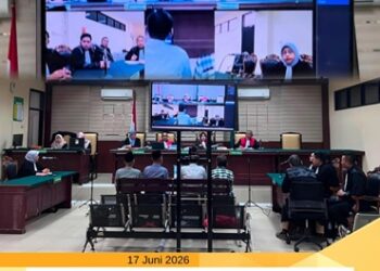SIDANG KELIMA BELAS PERKARA TIPIKOR DI BUMD / PD. SUMBER DAYA KABUPATEN BANGKALAN DALAM PENYERTAAN MODAL KEPADA PT. TONDUK MAJENG MADURA TAHUN 2020 DAN TAHUN 2021 DENGAN AGENDA SIDANG PEMBACAAN PUTUSAN