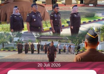 APEL PAGI RUTIN KEJAKSAAN NEGERI BANGKALAN HARI SENIN, TANGGAL 20 JULI 2026