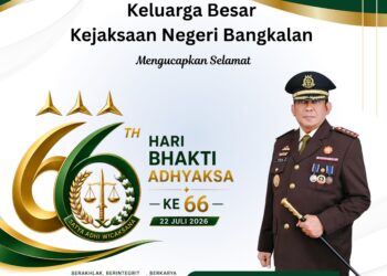 SELAMAT HARI BHAKTI ADHYAKSA KE-66 TAHUN 2026