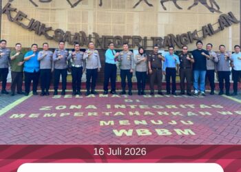 KUNJUNGAN SILATURAHMI KAPOLRES BANGKALAN AKBP WIBOWO, S.I.K., M.H. DI KEJAKSAAN NEGERI BANGKALAN