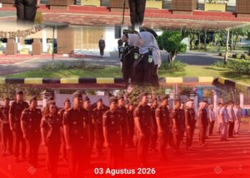 APEL PAGI RUTIN KEJAKSAAN NEGERI BANGKALAN SENIN, TANGGAL 03 AGUSTUS 2026
