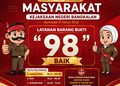 INDEKS KEPUASAN MASYARAKAT KEJAKSAAN NEGERI BANGKALAN SEMESTER II TAHUN 2026