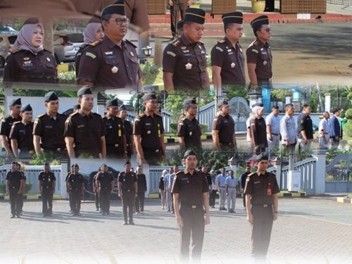 APEL PAGI RUTIN KEJAKSAAN NEGERI BANGKALAN SENIN, TANGGAL 21 SEPTEMBER 2026