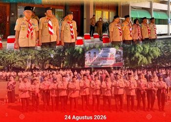 UPACARA HARI PRAMUKA KE – 65 TAHUN 2026 DI KABUPATEN BANGKALAN
