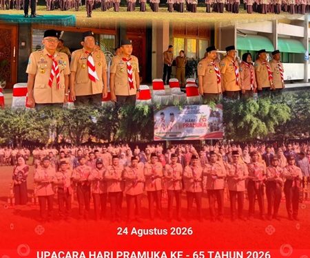 UPACARA HARI PRAMUKA KE – 65 TAHUN 2026 DI KABUPATEN BANGKALAN